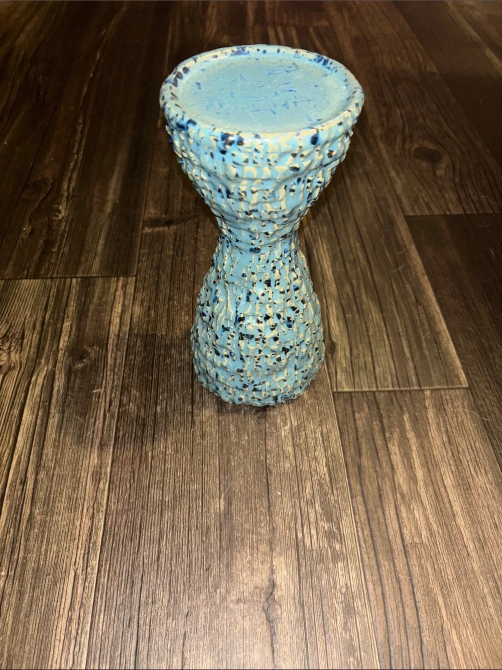 Pier 1 Green and Light Blue Assorted Candle Holders - Set of 4